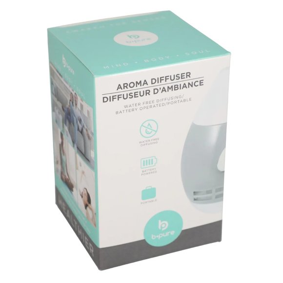 B-Pure Aromatherapy Battery-Operated Aroma Diffuser - Picture 3 of 6